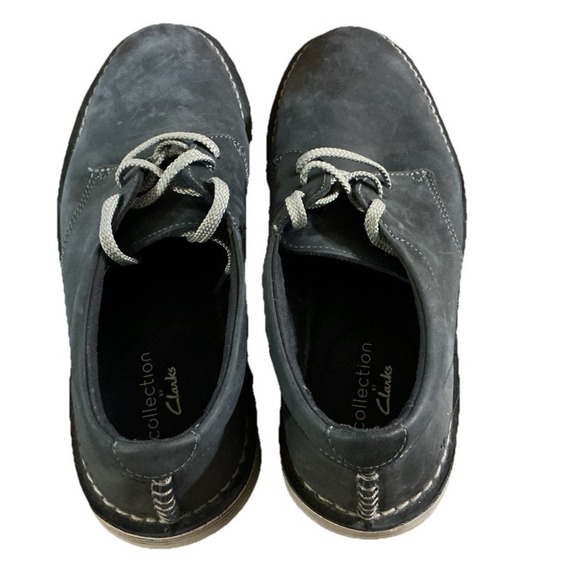 Clarks Other - Collection By Clark's  Men's Forge Vibe Oxford Shoes Navy Leather SIZE 7 M